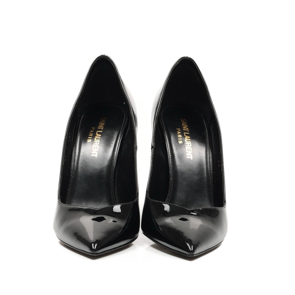 Saint Laurent Black Patent Leather Pumps - 39